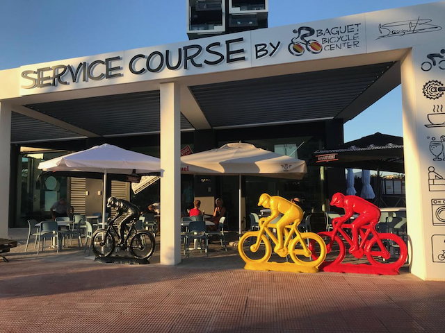 Le Baguet Bicycle Center co-fondé Service Course Calpe